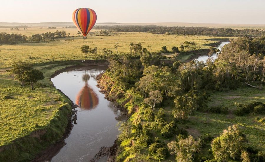 Hot air balloon Safaris in Masai Mara - Masai Mara National Reserve - Maasai Mara - Cheetah Safaris UK